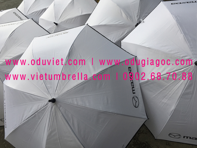 xưởng sản xuất ô dù cầm tay in logo quảng cáo